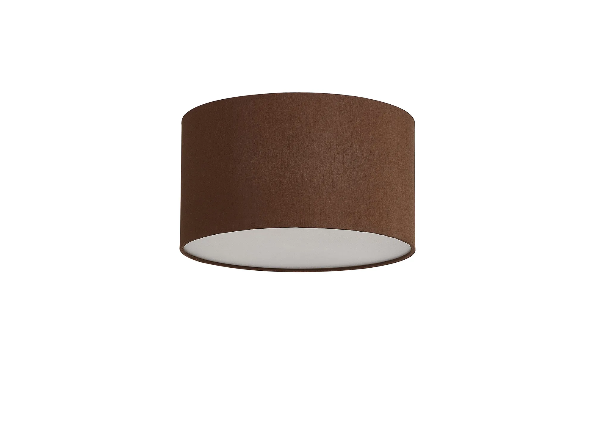 Baymont 30cm Flush 3 Light Raw Cocoa/Grecian Bronze; Frosted Diffuser DK0621  Deco Baymont WH RC